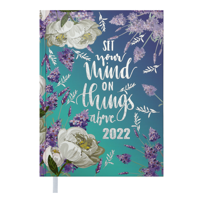 Щоденник датований Buromax Fattore A5 336 сторінок Бірюзовий (BM.2139-06)