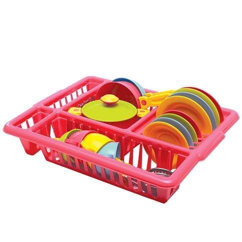 Детская кухня Технок с набором посуды (3282)