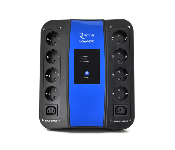 Источник бесперебойного питания Ritar U-Smart-1000 600W линейно-интерактивный