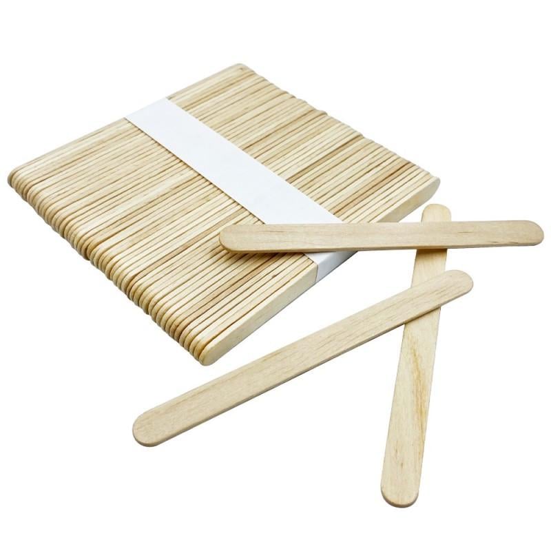 Шпатель дерев'яний El Studio 15 см 50 шт. Шпатель дерев'яний El Studio 15 см 50 шт.