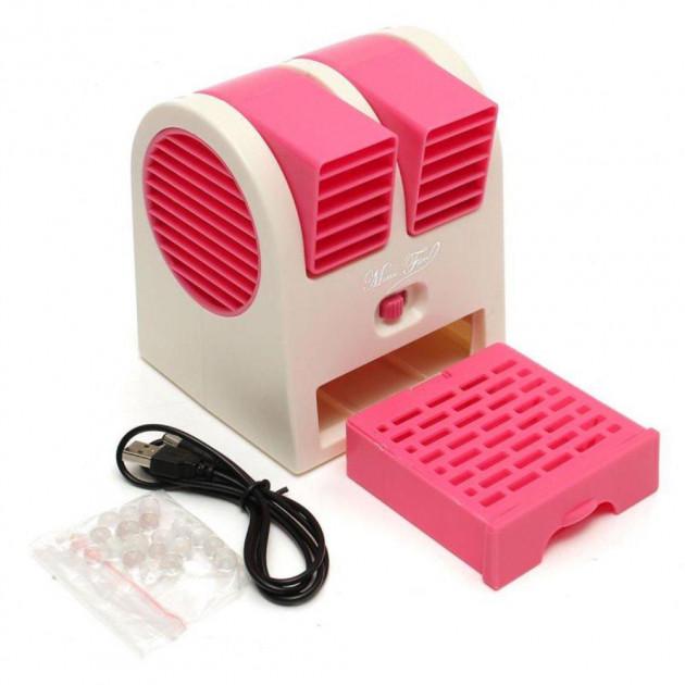 Охладитель воздуха Air Mini Cooler и ручной вентилятор Handy Pink (ed0a3876) - фото 4