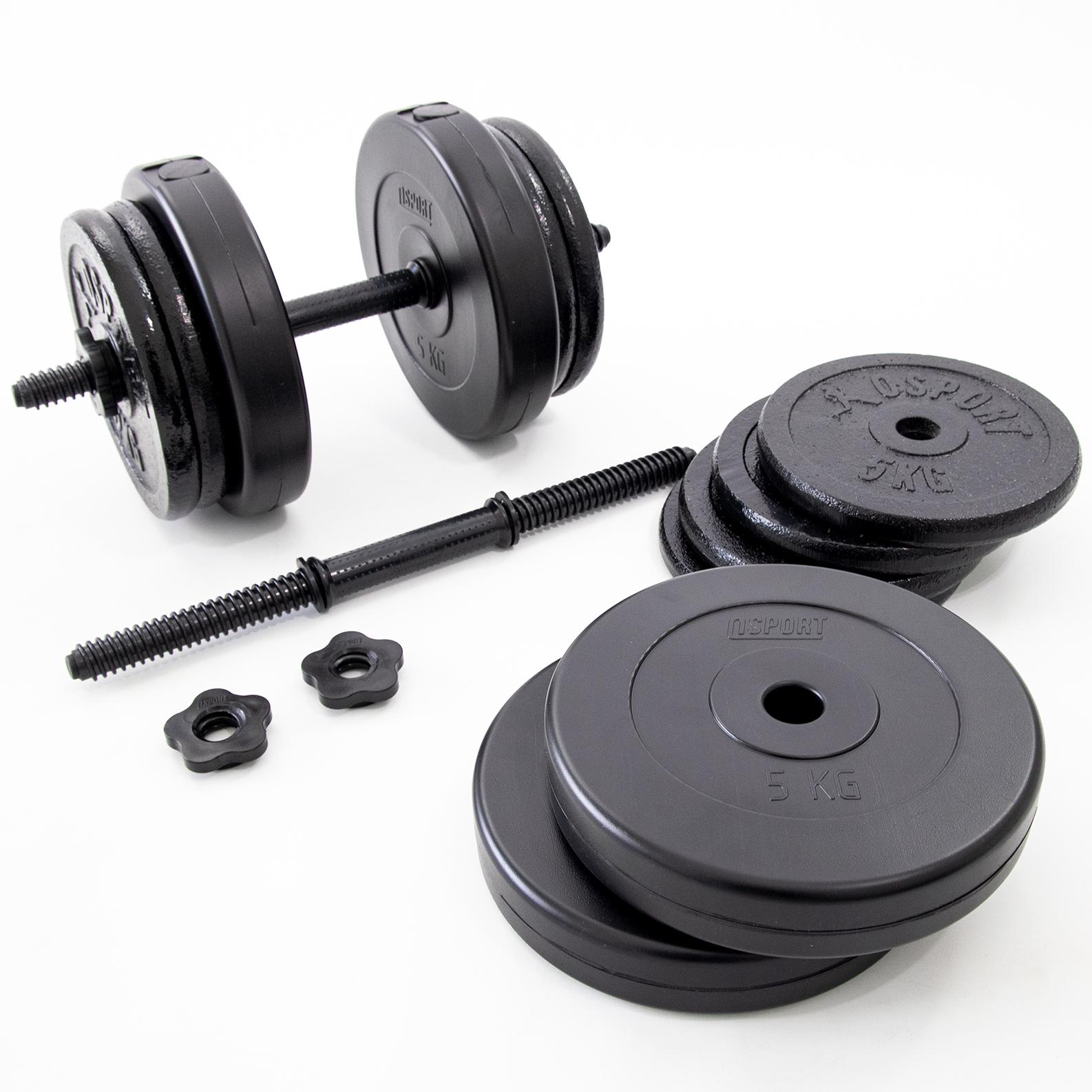 Гантелі набірні-розбірні з регульованою вагою OSPORT Mix 2 шт. по 30,5 кг (OF-0161) - фото 2