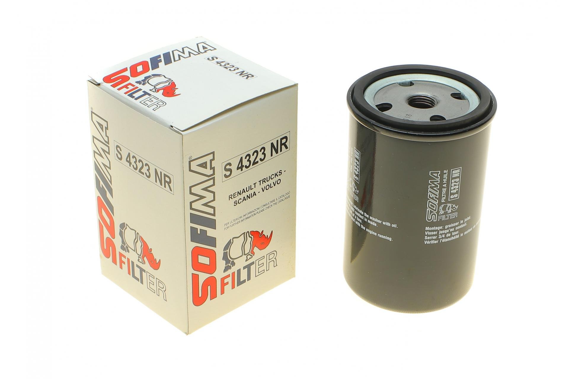 Фільтр паливний SOFIMA для Renault Trucks 96-/ГАЗ Газель 2,4D 93-01/2,1TD 02-13/Камаз 5,9 03- (S 4323 NR)