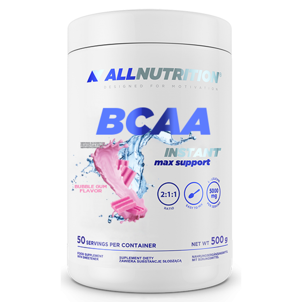 Комплекс амінокислот BCAA Max Support Instant 500 г Bubble Gum (100-45-2543892-20)