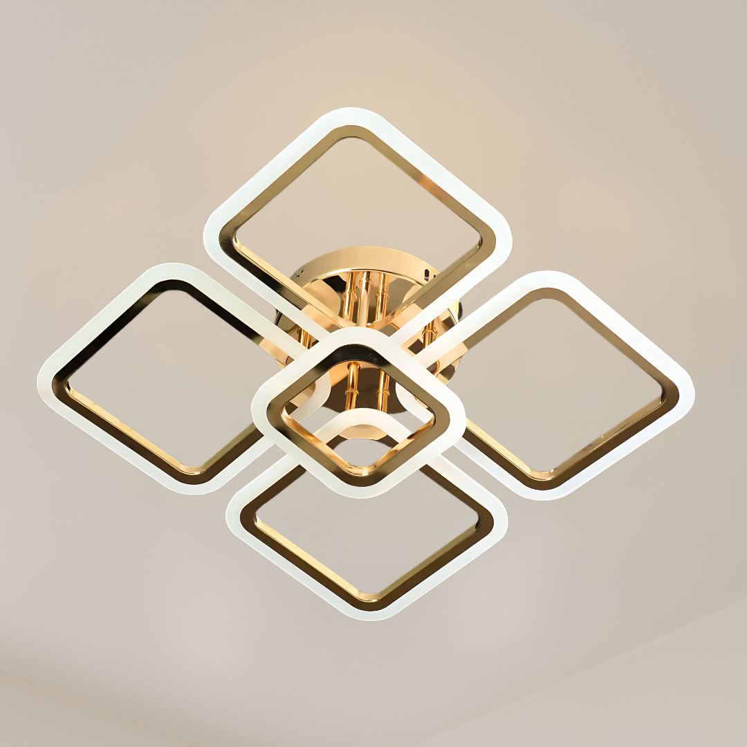 Люстра светодиодная Svet 102W на пять плафонов 3000-6000К Золотой (SY-5330/4+1 GD) Люстра светодиодная Svet 102W на пять плафонов 3000-6000К Золотой (SY-5330/4+1 GD)