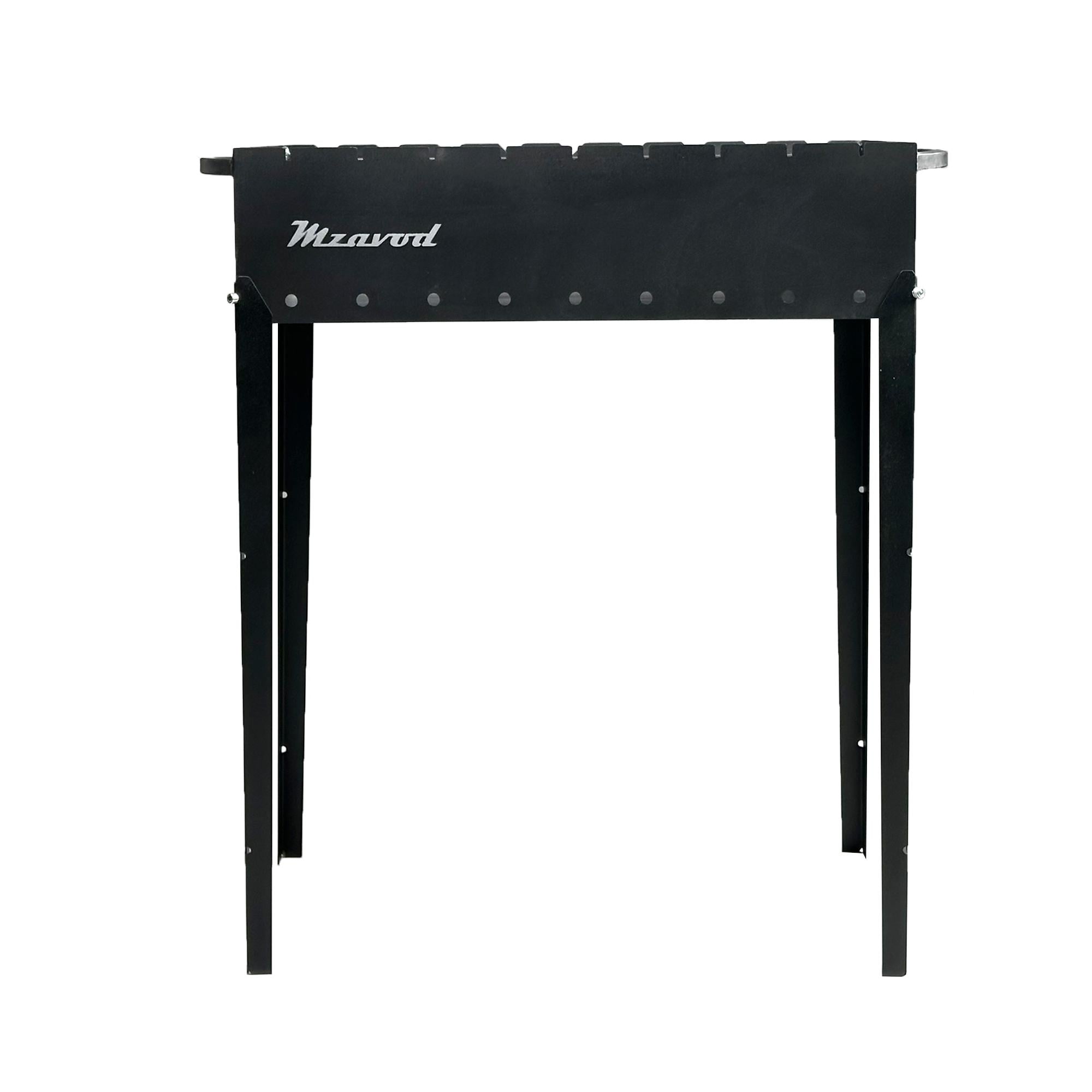 Мангал Mzavod Еней на 9 шампурів 2 мм на ніжках 73х32,6х77,9 см (MND9-2)