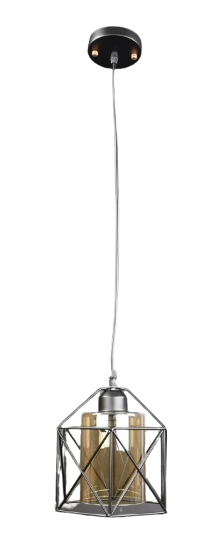 Люстра потолочная подвесная в стиле LOFT 11770/1-br Черный (NA005076)