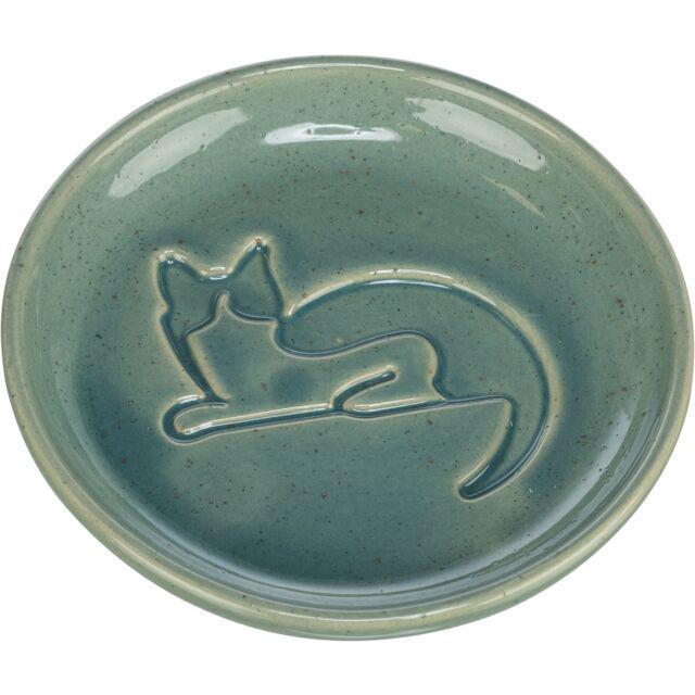 Миска Trixie керамическая для кошек 0,15 л Синий