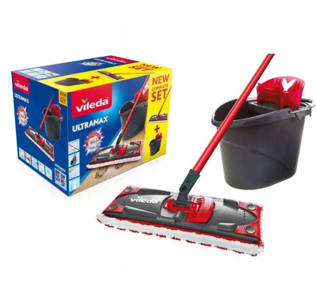 Набір для прибирання VILEDA UltraMax Box швабра/відро (28220031)