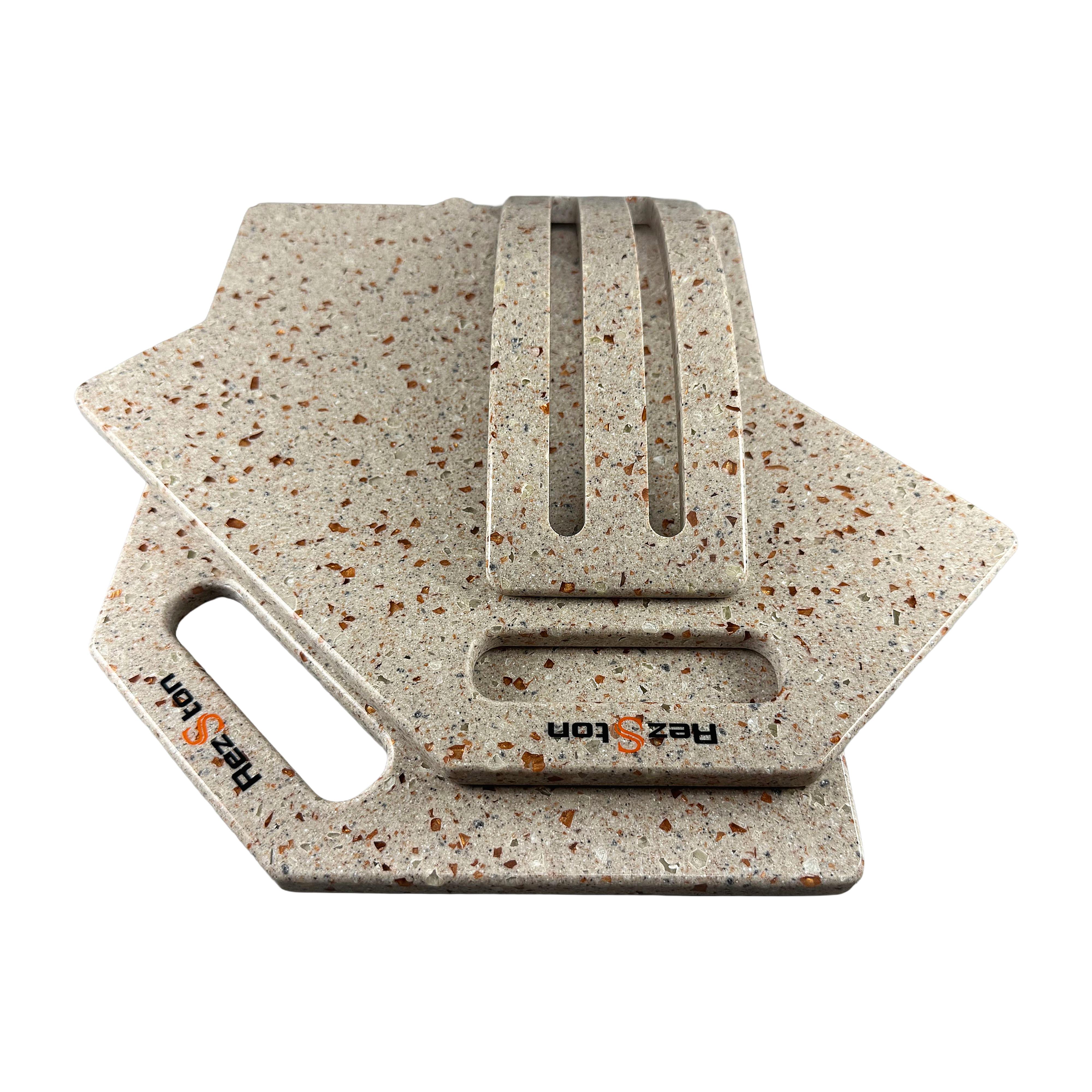 Набір кухонних дошок RezSton RST-2/9 зі штучного каменю (RST-2/9) - фото 5 Набір кухонних дошок RezSton RST-2/9 зі штучного каменю (RST-2/9) - фото 5