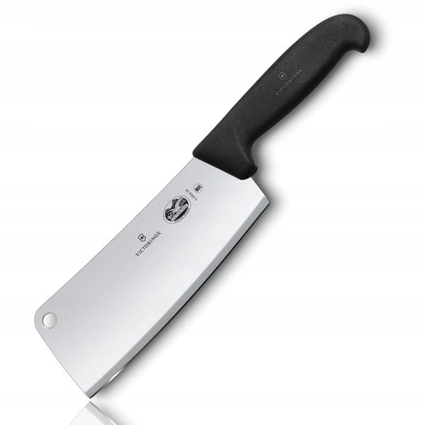 Кухонный нож Victorinox Fibrox Cleaver большой для мяса 19 см Черный (58-79-Vx54003.19) Кухонный нож Victorinox Fibrox Cleaver большой для мяса 19 см Черный (58-79-Vx54003.19)