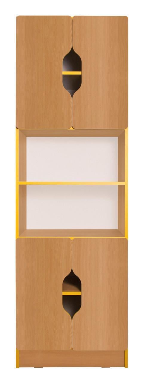 Детская стенка МАКСИ-МЕбель Арлекино Модуль А4 1 категории Бук (9477)