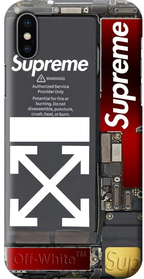 Чохол силіконовий FTS для Apple iPhone X/Xs Supreme (600410)