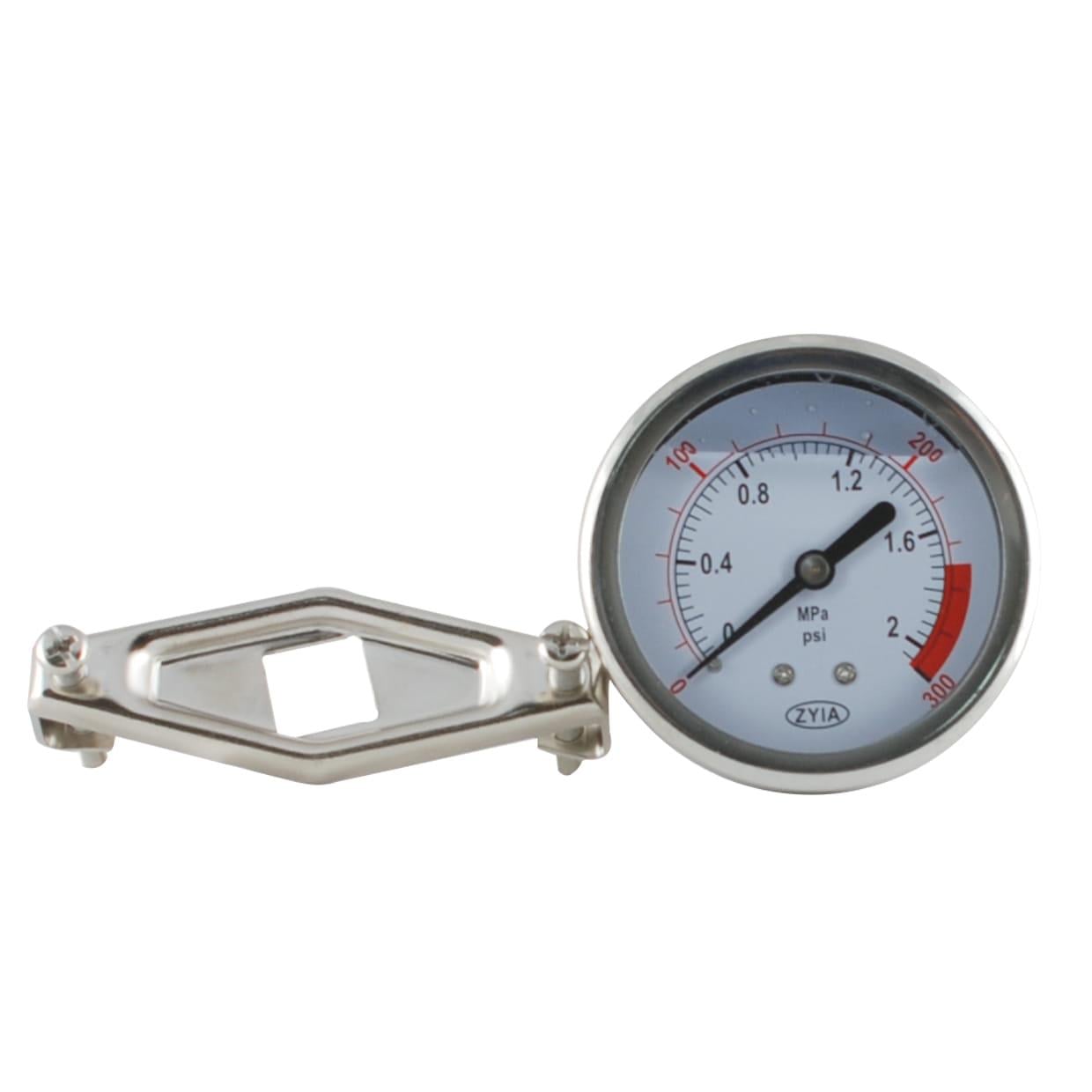 Манометр панельный ZYIA 60 мм 20 бар PG 0-300 (RFL-1945) Манометр панельный ZYIA 60 мм 20 бар PG 0-300 (RFL-1945)