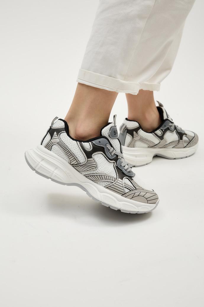 Кроссовки женские SOPRA 182459 р. 38 Серый (17193_38)