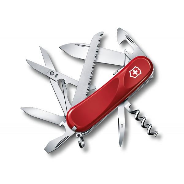 Ніж складаний швейцарський Victorinox EvoGrip S17 15 функцій (596079)