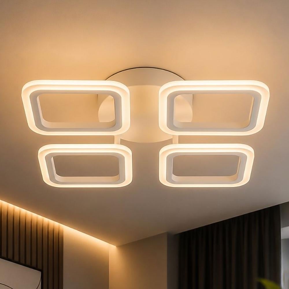 Люстра потолочная светодиодная Light House SRS-20691/4 WT 64W Белый