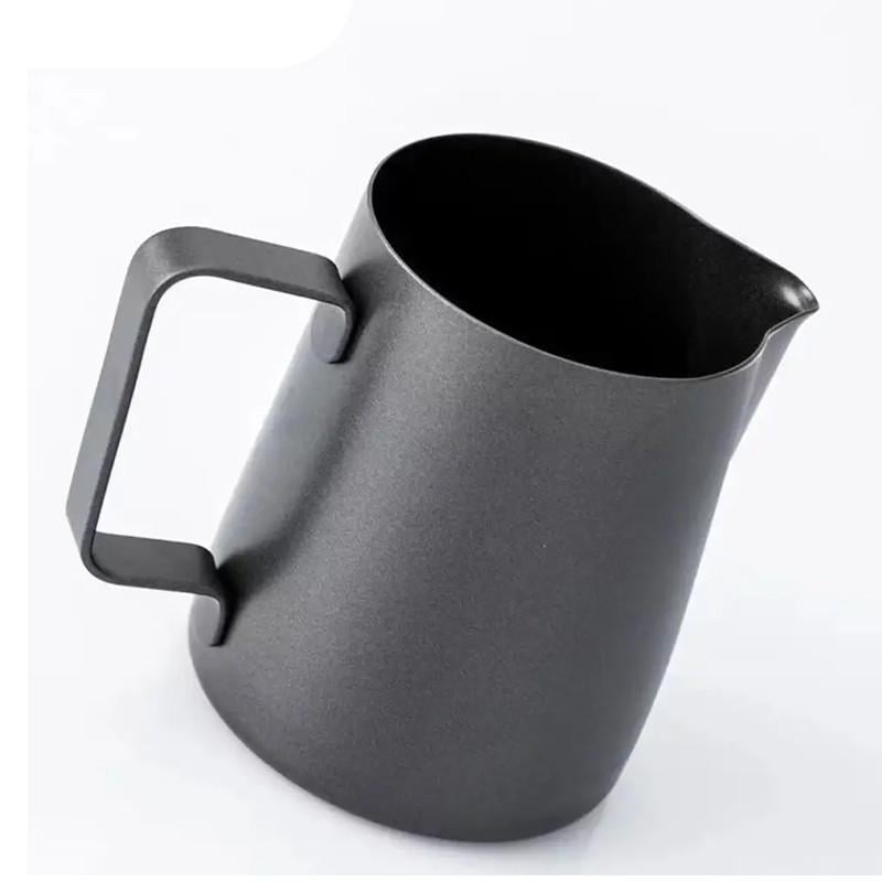 Молочник для кофе Ecocoffeetools LH3560B с тефлоновым покрытием 600 мл Black (2661448651) - фото 3