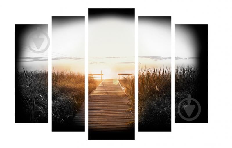 Модульная картина Декор Карпаты 120х80 см (M5-485)