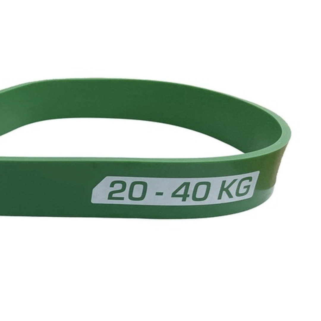 Резинка для фитнеса York 2080x32x4,5 мм 20-40 кг Зеленый (3545) - фото 5