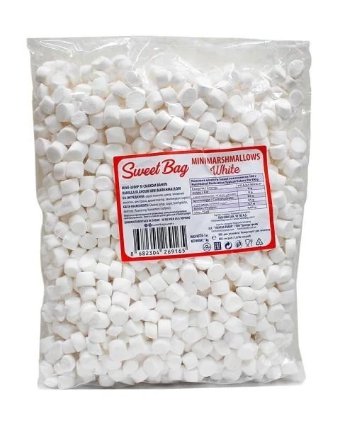 Маршмеллоу мини зефир Sweet Bag Mini Marshmallow 500 г White (2055264860)