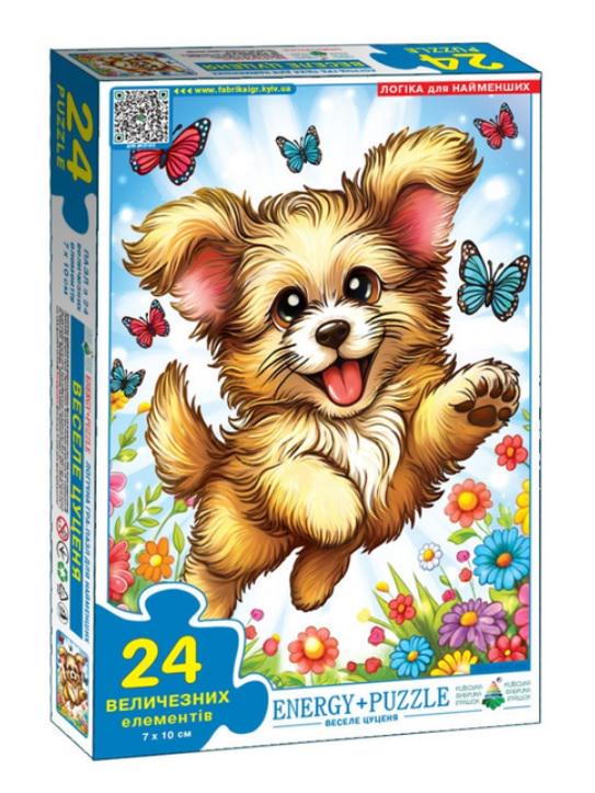 Гра-пазл Енергія+ Веселе цуценя 24 елементи (MTT-197370)