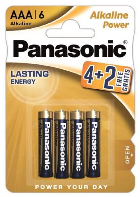 Батарейки Panasonic LR03/AAA Alkaline Power Lasting Energy 6 шт. (1896648673) Батарейки Panasonic LR03/AAA Alkaline Power Lasting Energy 6 шт. (1896648673)