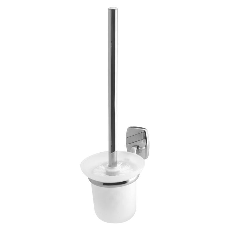 Йоржик для унітаза Bisk OREGON 39х11,5 см Сріблястий (79716)