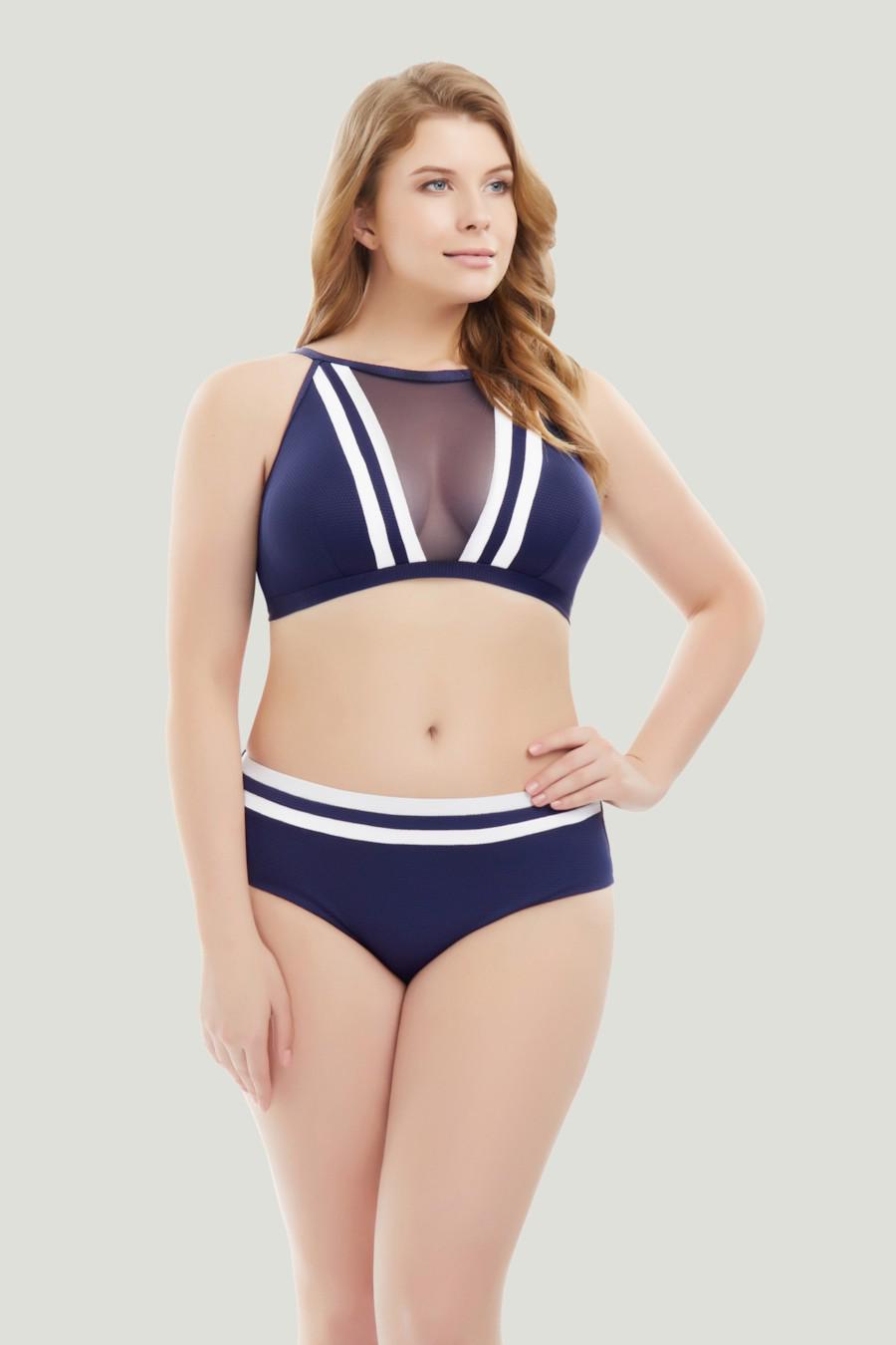 Верх купальника з м'якою чашкою Marc&Andre 52B Синій (66001) - фото 3 Верх купальника з м'якою чашкою Marc&Andre 52B Синій (66001) - фото 3