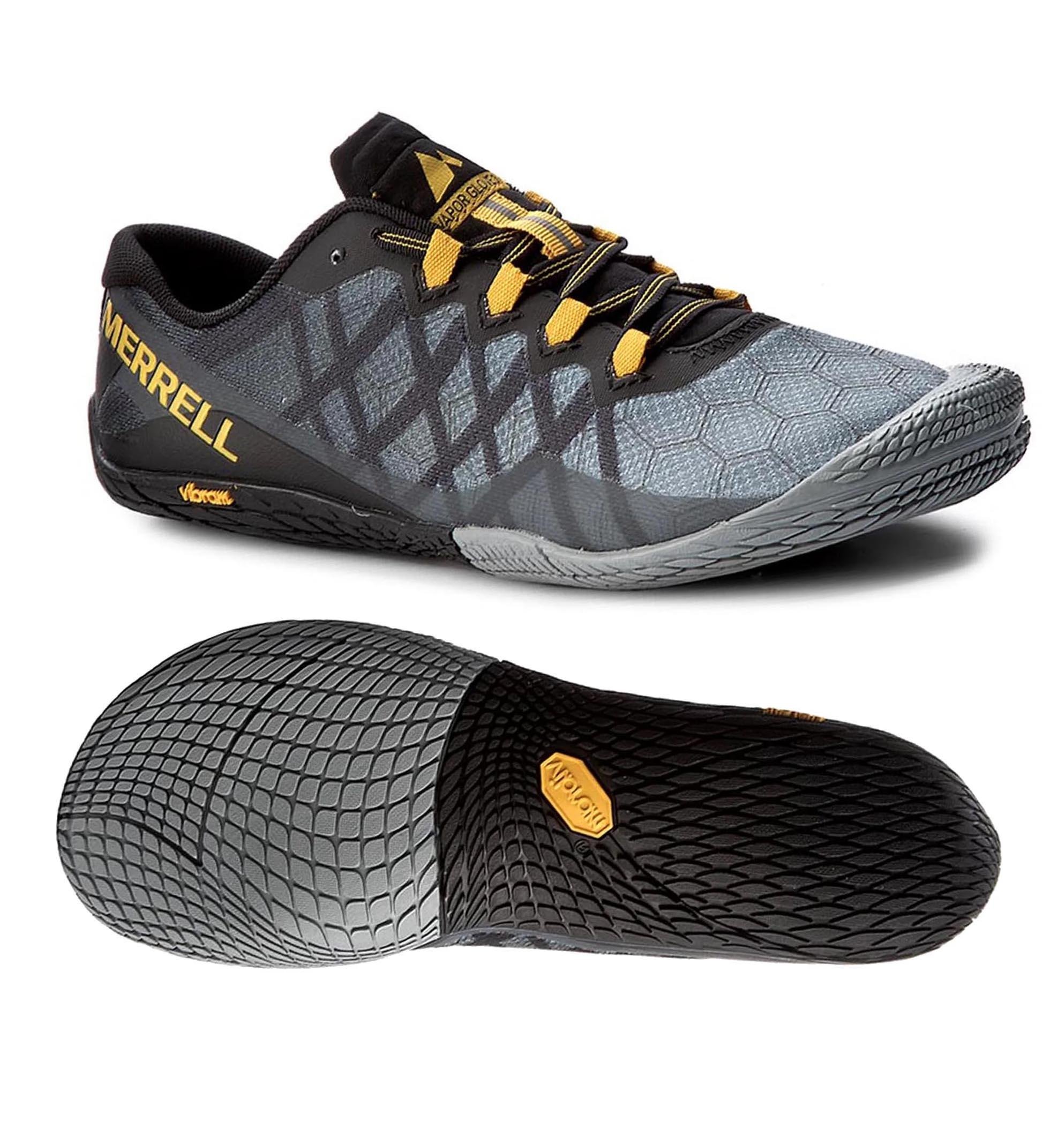 Кросівки чоловічі бігові MERRELL Vapor Glove 3 р. 39 25,5 см Dark Grey (J09681-39)