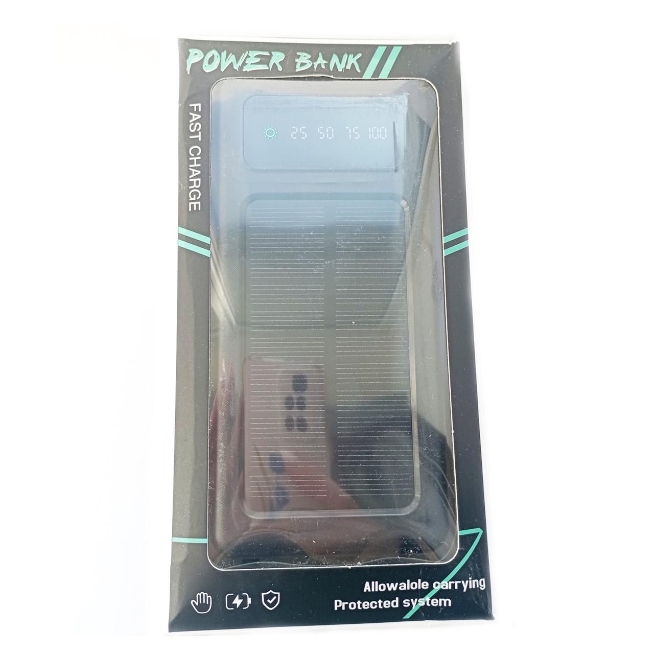 Повербанк Solar 50000 mAh 4в1 із екраном та ліхтариком Black (11222) - фото 5