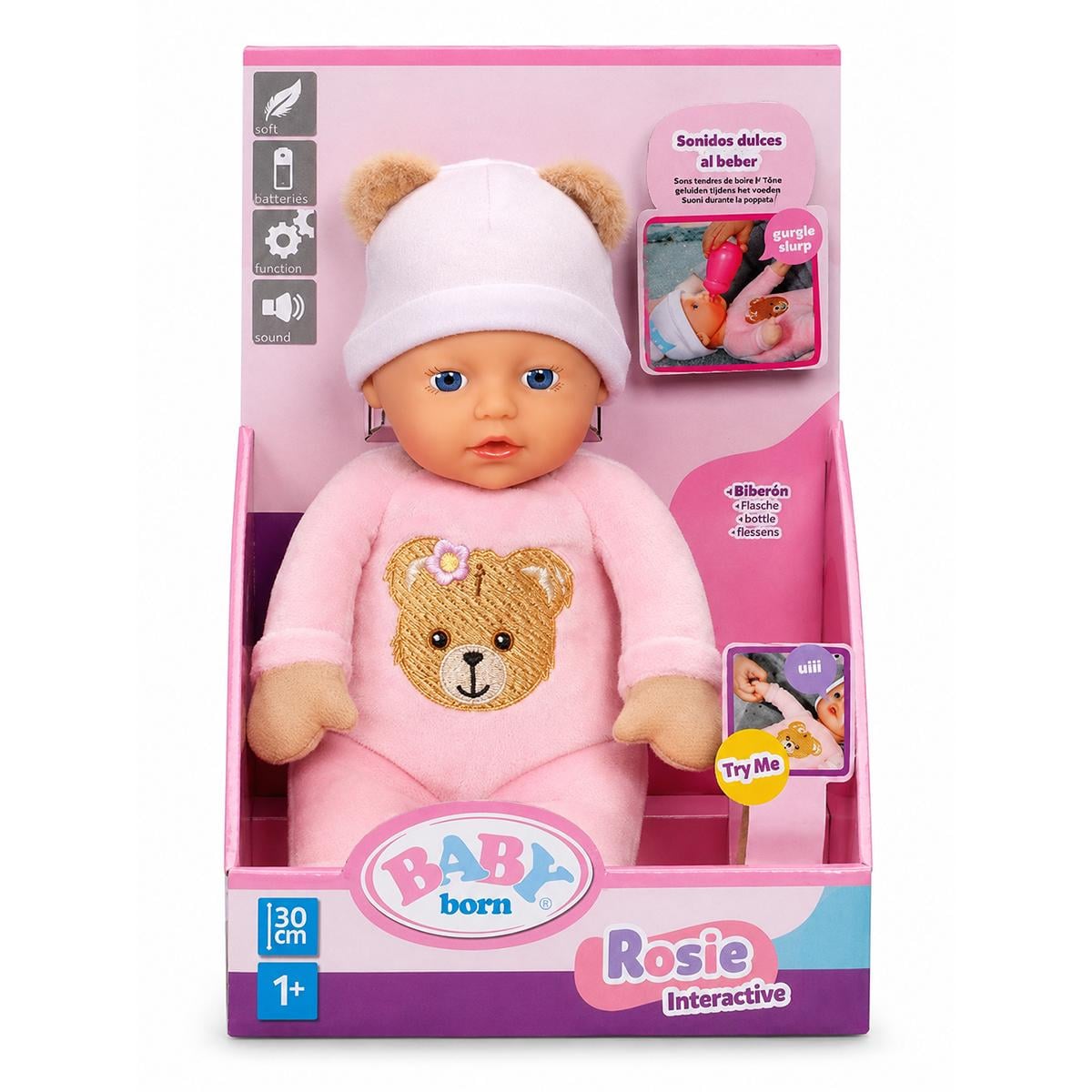 Интерактивная кукла Baby Born Рози 30 см (AA12346265)