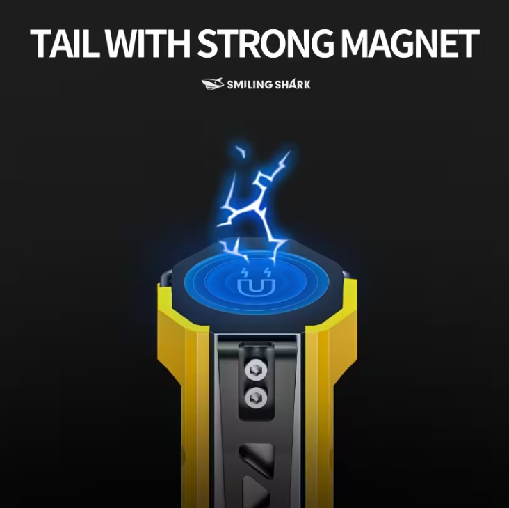 Фонарик поворотный многофункциональный 7 режимов свечения Powerbank магнит (ФБФ11) - фото 2 Фонарик поворотный многофункциональный 7 режимов свечения Powerbank магнит (ФБФ11) - фото 2