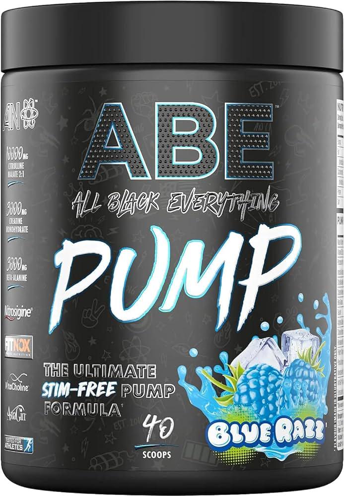 Комплекс предтренировочный Applied Nutrition ABE Pump Blue Razz 500 г