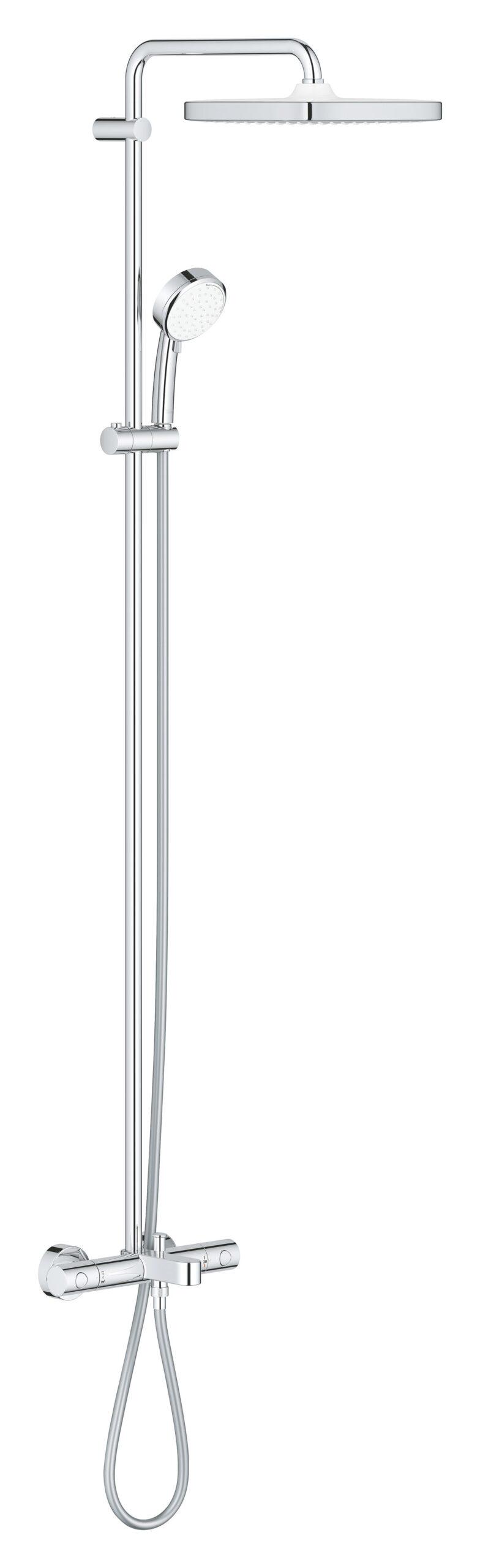 Душевая система с термостатом для ванной Grohe New Tempesta Cosmop System (26691000)