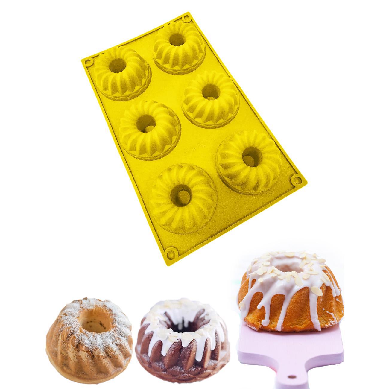 Форма силіконова на планшеті Profsil 28,3x17,2 см Жовтий (1851813990) - фото 3 Форма силіконова на планшеті Profsil 28,3x17,2 см Жовтий (1851813990) - фото 3