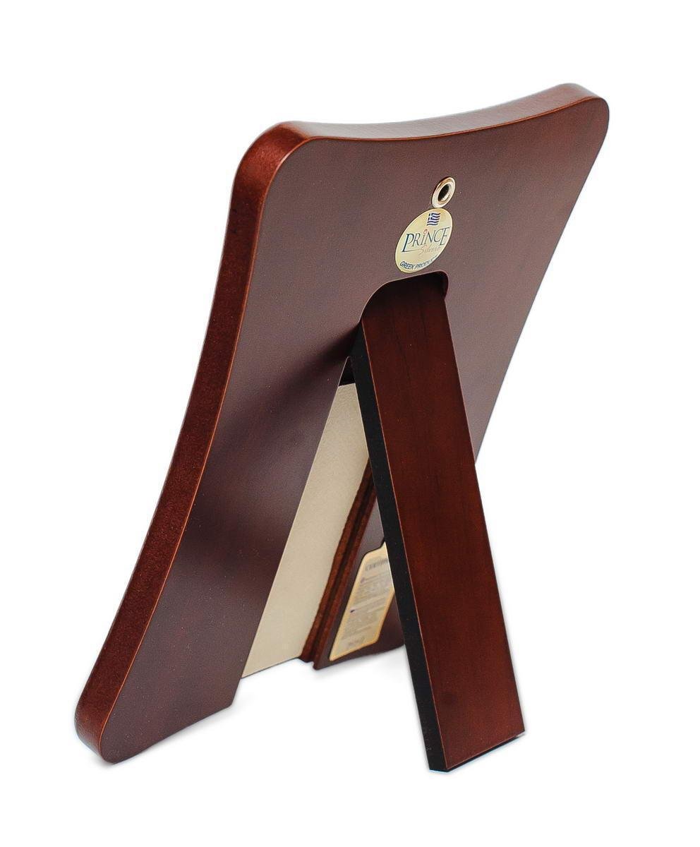 Срібна ікона Спаситель Ісус 12х15 см на витягнутому кіоті - фото 3