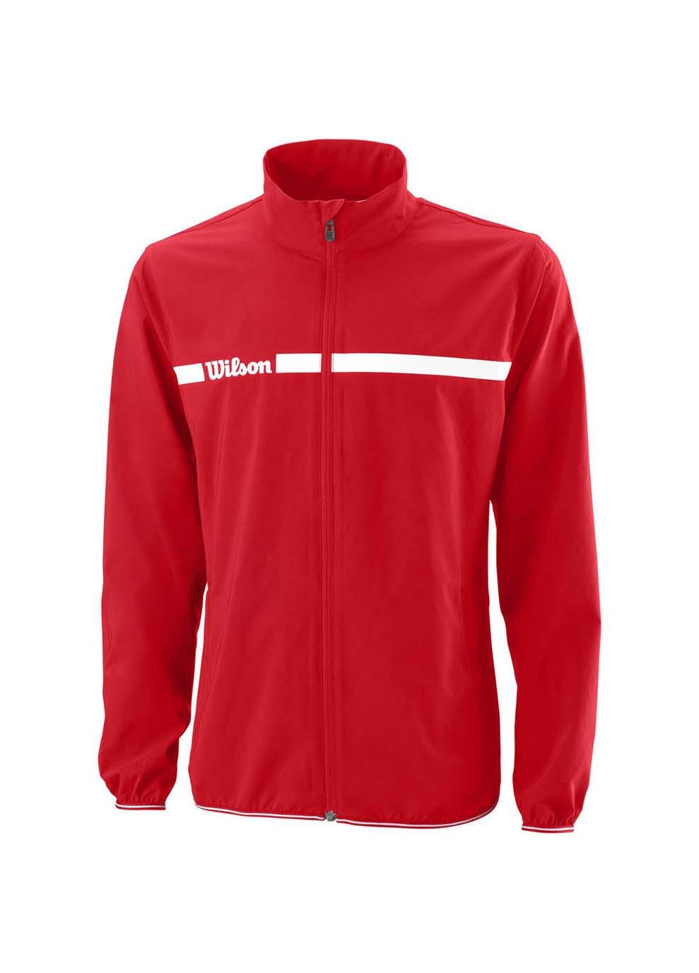Кофта спортивная мужская Wilson TEAM II WOVEN JACKET XL Красный (WRA794905 XL)