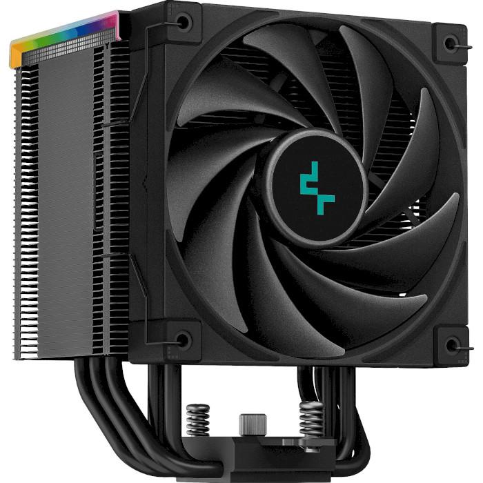 Кулер для процесора DeepCool AK500 Digital 120 мм 240 Вт ARGB з дисплеєм Black (R-AK500-BKADMN-G)