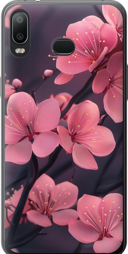 Чехол на Samsung Galaxy A6s Пурпурная сакура (6075u-1604-42517)