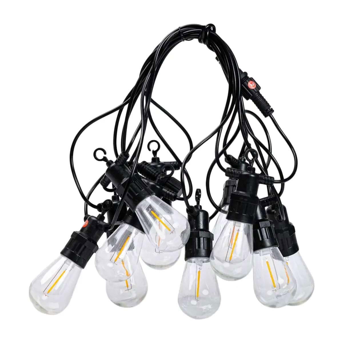 Гирлянда уличная S14Y Ретро 10 LED 5 м теплый белый (S14Y)