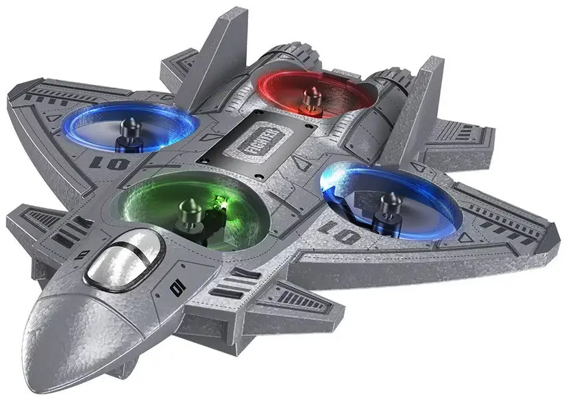 Радиоуправляемый самолет RIAS Fighter CZ35 с акробатическими трюками Grey (3_07844) Радиоуправляемый самолет RIAS Fighter CZ35 с акробатическими трюками Grey (3_07844)
