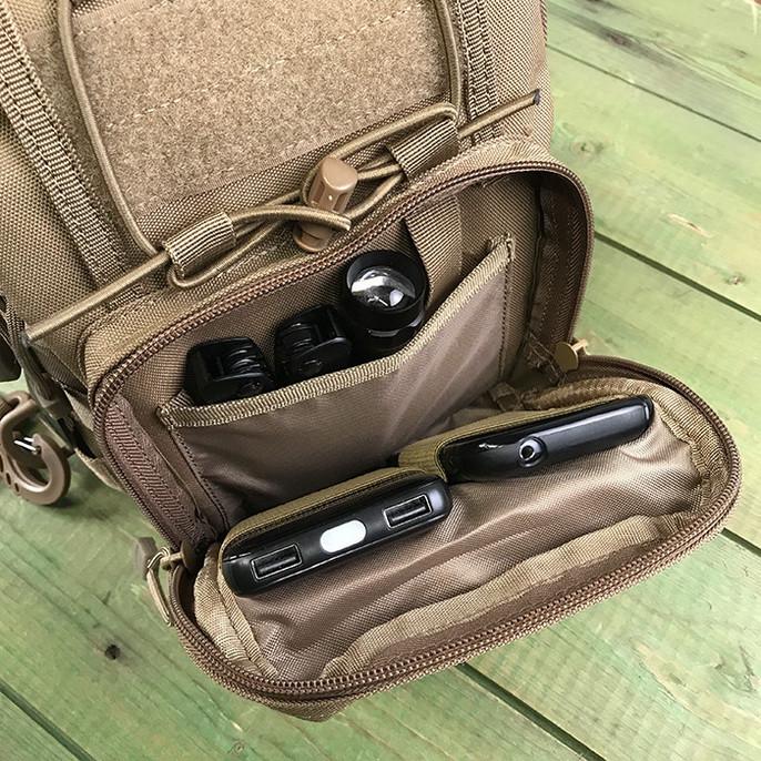 Сумка через плечо M-TAC Urban Line City Patrol Fastex Bag Зеленый (21903396) - фото 3