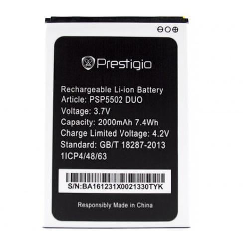 Аккумуляторная батарея Prestigio 5502 Duo/PSP3506/PSP3507 2000 mAh (000021637)