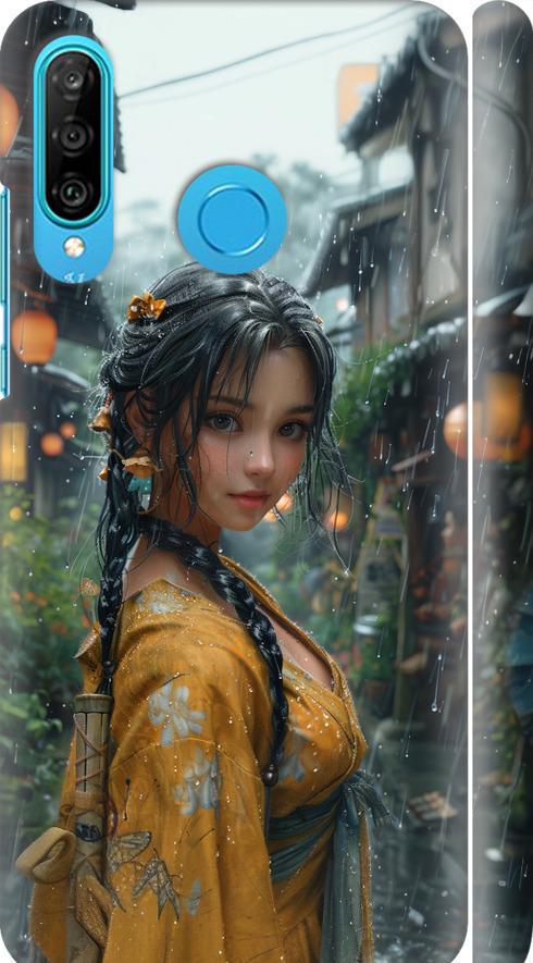 Чехол на Huawei P30 Lite Anime-girl (6133m-1651-42517)