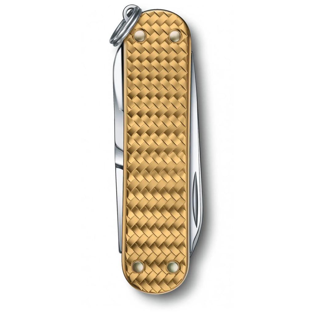 Нож складной Victorinox Classic SD Precious Alox Brass Gold (m296249) - фото 5 Нож складной Victorinox Classic SD Precious Alox Brass Gold (m296249) - фото 5
