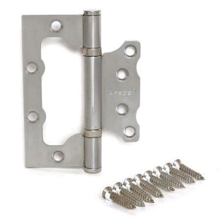 Петля накладная Apecs B2-V2-steel-NIS 100x75x2,5 мм (1698616958)