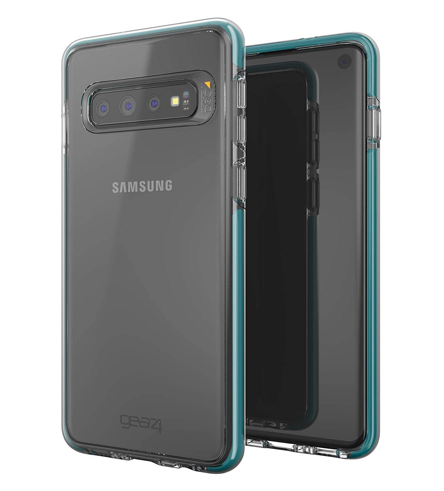 GEAR4 Piccadilly D3O Samsung Galaxy S10 Plus 6.4 Green Blue