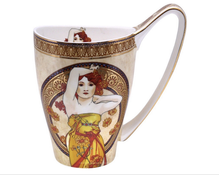 Чашка Carmani А.Муха "Яркость дня" 500 мл (539-2001)