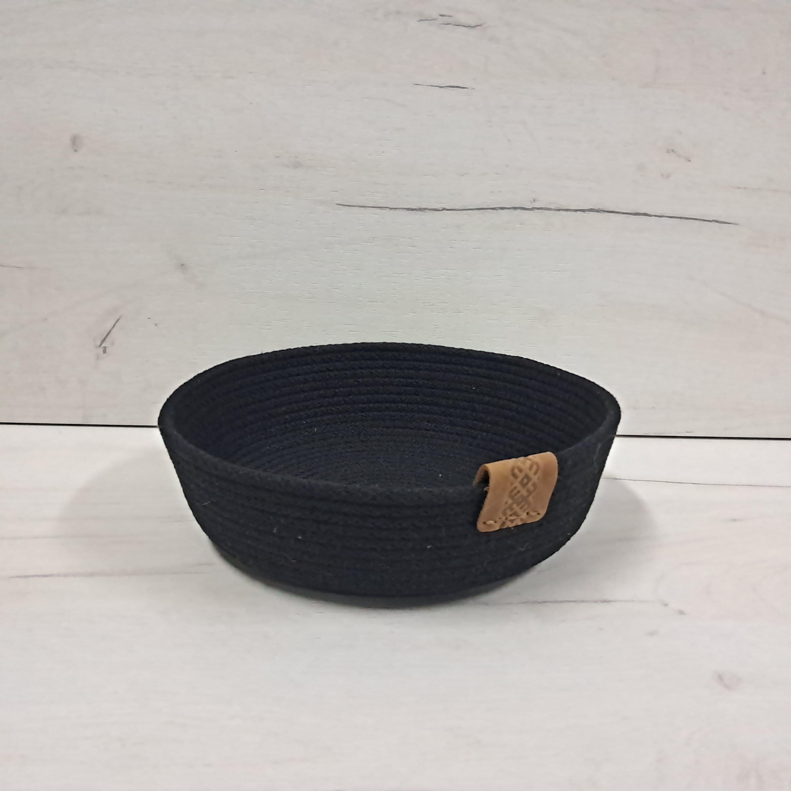 Корзина из хлопкового шнура Черный (24113455)